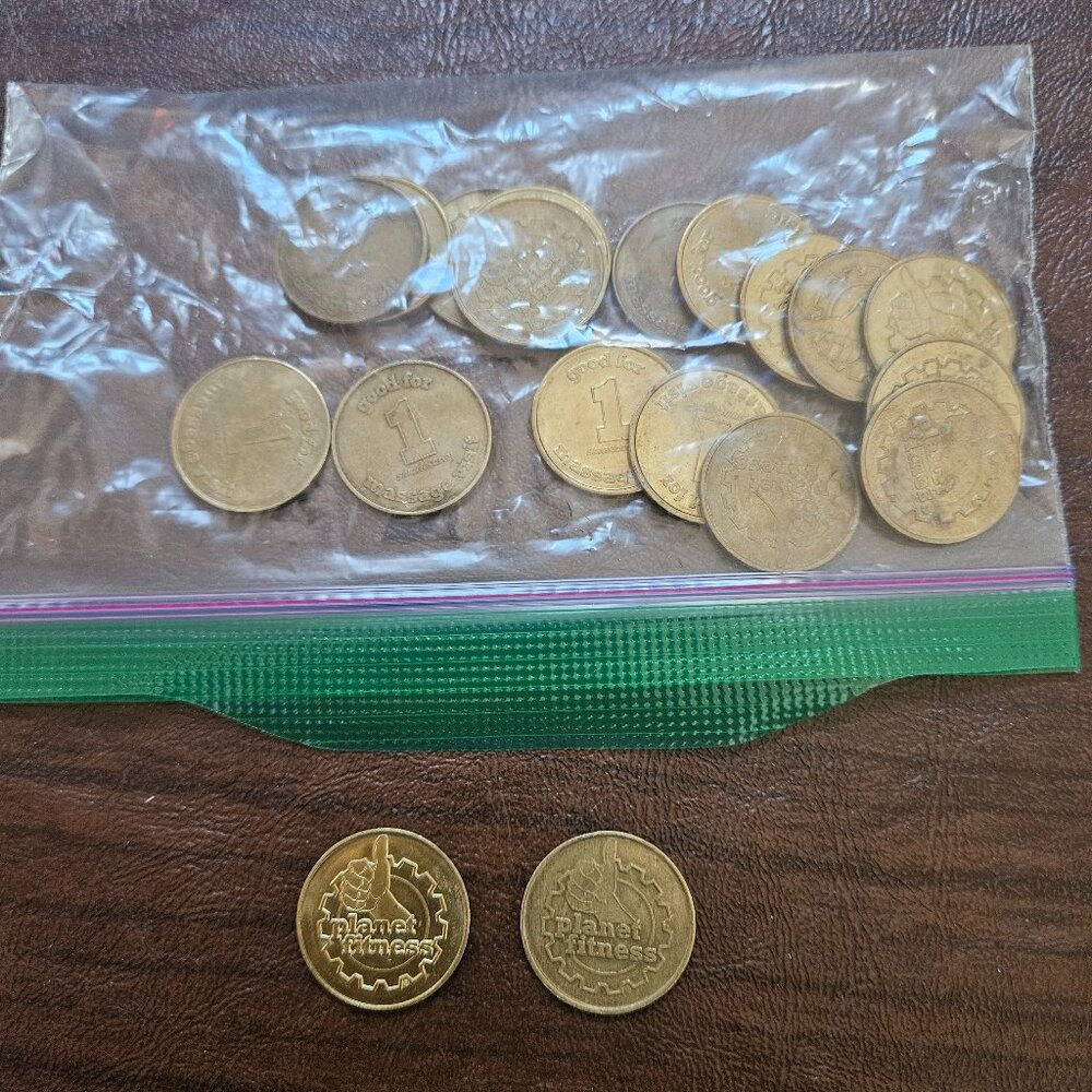Planet Fitness "Good for 1 Massage" Token